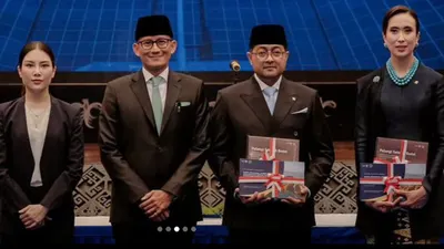 Sandiaga Uno Serah Terima Jabatan, Widiyanti Putri Jadi Menteri Pariwisata dan Teuku Riefky Menteri Ekonomi Kreatif Prabowo-Gibran