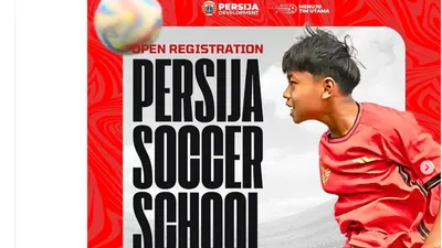 Sekolah Sepak Bola (SSB) Persija telah membuka pendaftaran untuk calon siswa baru.