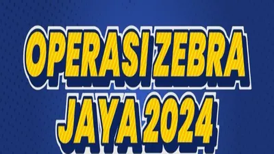 Operasi Zebra Jaya 2024 menargetkan 14 pelanggaran utama demi ketertiban berlalu lintas.