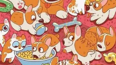 Pada tes penglihatan kali ini kamu diminta untuk menemukan jerapah yang tersamarkan di dalam kumpulan anjing dan kucing.