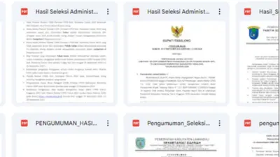 Perlu diketahui bahwa proses pengumuman hasil pasa masa sanggah seleksi administrasi CPNS 2024 ini dilakukan secara bertahap.