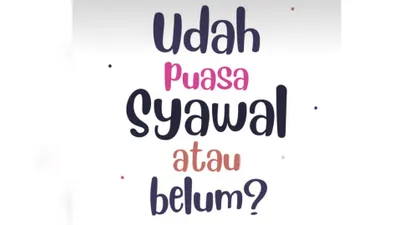 Bolehkah Puasa Syawal Dikerjakan Secara Terpisah-pisah atau Tak Berurutan? Ini Penjelasan Ulama