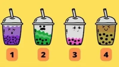 Minuman yang kamu pilih akan mengungkap kekhawatiran apa yang sebenarnya kamu rasakan tentang masa depan.