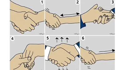 Melihat kepribadian dari berjabat tangan.