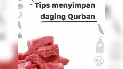 Tips Simpan Daging Qurban yang Benar
