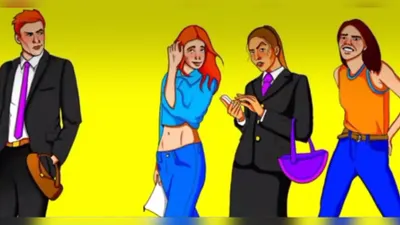 Tes IQ: Tebak Dalam 10 Detik, Wanita Mana yang Merupakan Istri Asli dari Pria Berjas Hitam?