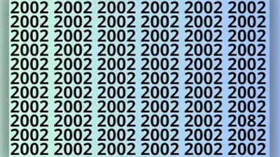 Tes IQ: Uji Kejelian dan Ketelitian Mata, Coba Temukan Satu Angka Berbeda dari Deretan 2082 dalam 5 Detik