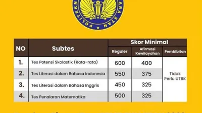 Skor Minimal UTBK Sekolah Kedinasan STAN
