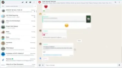 Trik WhatsApp: Lakukan Cara Ini agar Chat Kamu Disensor atau Efek Blur saat Membuka WhatsApp Web