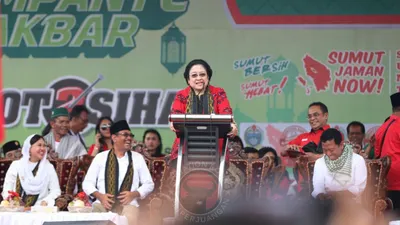 Ketua Umum PDI Perjuangan, Prof. Dr. Megawati Soekarnoputri.