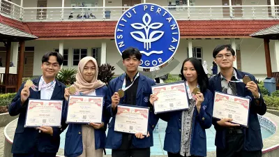 Ilustrasi mahasiswa Institut Pertanian Bogor (IPB)