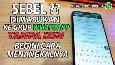 Grup WA Terlalu Banyak Bikin HP Lemot? Ini Tips agar Tidak Tiba-Tiba Ditambah ke Grup WhatsApp