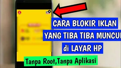 Ilustrasi. Sudah banyak pengguna HP Android yang mengeluh atas banyaknya iklan yang tiba-tiba muncul termasuk saat membuka suatu aplikasi.