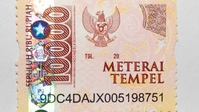 Pelamar CPNS 2024 Boleh Pakai Meterai Tempel, Hati-hati! Ini Ciri Meterai yang Asli