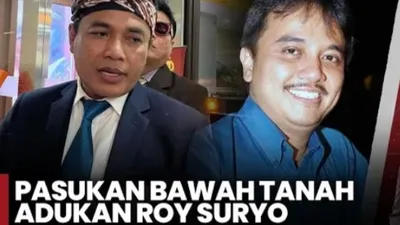 Pasuka Bawah Tanah (Pasbata) Adukan Roy Suryo ke Bareskrim Polri