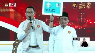 Cagub nomor urut satu, Ridwan Kamil memberikan solusi jika GenZ terkena PHK , RK akan memberikan dana ketahanan sosial.