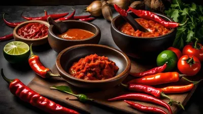 Ilustrasi kepribadian pecinta makanan pedas