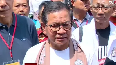 Pramono Anung Blusukan ke Pasar Munjul