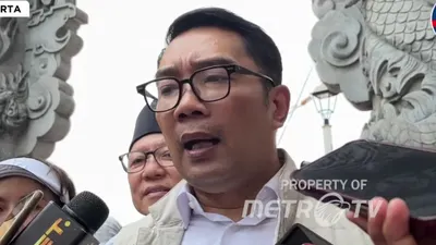 Ridwan Kamil Kunjungi Glodok, Jakarta Barat
