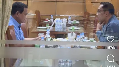 Soal Pertemuan Ridwan Kamil dengan Prabowo dan Jokowi, Ada Indikasi Hal Ini Dilakukan RK