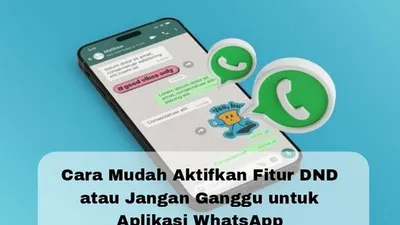 Tips WhatsApp: Cara Mudah Aktifkan Fitur Terbaru Jangan Ganggu untuk Aplikasi WA, Begini Cara Kerjanya!