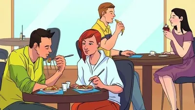 Tes IQ: Bisa Tebak Siapa Alien di Restoran Ini?