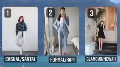 Tes Kepribadian: Kasual, Formal, atau Glamor? Yuk Kenali Karaktermu Berdasarkan Gaya Berpakaian Kesukaan Kamu