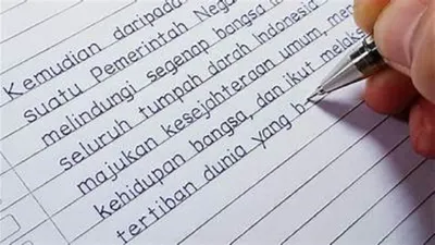 Kepribadian berdasarkan tulisan