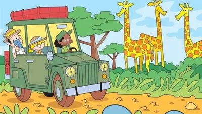 Tes Penglihatan: Bisakah Kamu Menemukan Jam di Gambar Orang sedang Safari di Hutan dalam Waktu 8 detik?