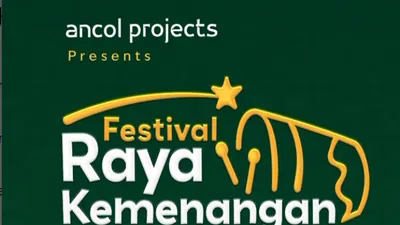 Festival Raya Kemenangan ini dimeriahkan oleh 3 band yang terkenal dan acara ini jadi konser gratis.