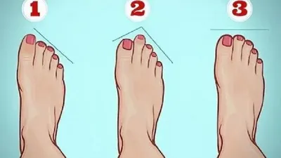 Ilustrasi tes kepribadian lewat bentuk kaki