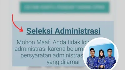 Apa itu TMS CPNS 2024 dan penyebab tidak lolos administrasi.