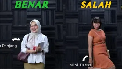 Ilustrasi aturan pakaian peserta UTBK SNBT 2024 yang wajib diketahui