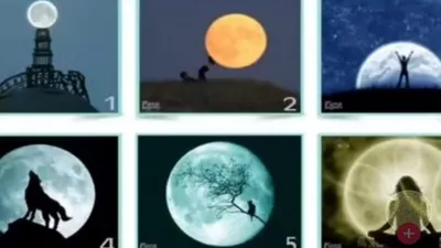 Tes Psikologi: Gambar Bulan Nomor Berapa yang Paling Kamu Suka? Cari Tahu Seperti Apa Karakter Unikmu