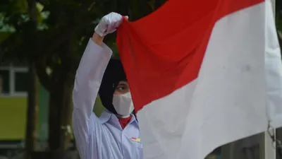 Ilustrasi kata-kata ucapan HUT RI ke-79 pada 17 Agustus 2024.