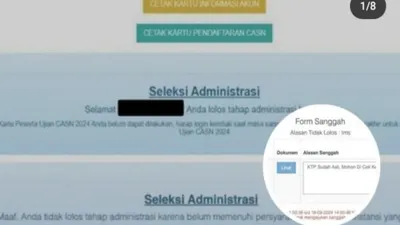 Cara ajukan sanggah CPNS 2024.