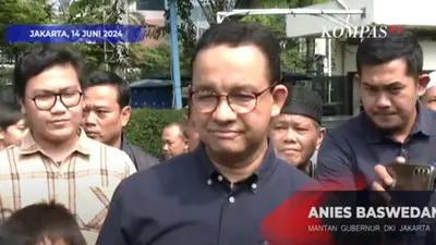 Anies Baswedan mengungkapkan kalau dia menerima kepercayaan dari sebuah partai dan mantap maju ke Pilgub DKI Jakarta.