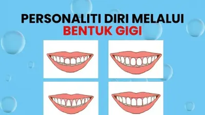 Ilustrasi Tes Kepribadian Berdasarkan Bentuk Gigi