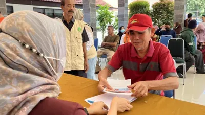 Ilustrasi Pencairan BPNT