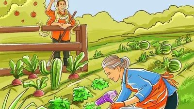 Tes IQ : Jadilah Detektif dan Temukan 5 Kesalahan yang Ada di Kebun Ini Dalam 10 Detik