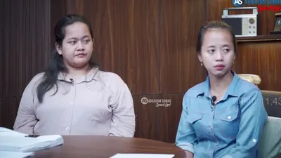 Dua teman Vina Cirebon, Widi dan Mega