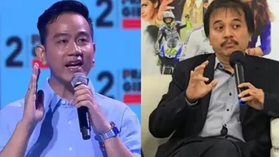 Gibran Rakabuming Raka dan Roy Suryo