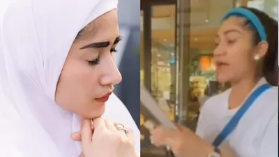 Icha Annisa Faradila lakukan sumpah Al Quran. 