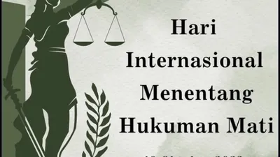 10 Oktober Hari Internasional Menentang Hukuman Mati, Inilah Eksekusi Pertama Vonis Mati di Indonesia
