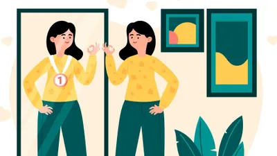 Illustrasi. 6 Cara Membangun Rasa Percaya Diri yang kamu Miliki