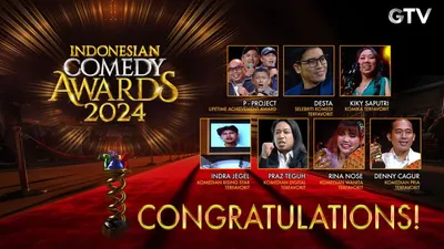 Jadi Yang Paling Lucu Tahun Ini! Dari Kiky Saputri Sampai Indra Jegel Jadi Pemenang Indonesian Comedy Awards 2024!