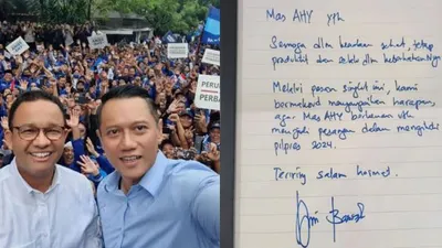 Ahli analisa tulisan tangan sebut keputusan Anies Baswedan dalam surat AHY terlalu mendesak.