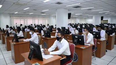 Ilustrasi seleksi ASN- Ada lebih dari 200.000 formasi CPNS fresh graduate yang ditawarkan untuk pemerintah pusat dengan penempatan di IKN.
