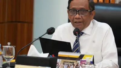 Mahfud MD Fix Akan Mengundurkan Diri Sebagai Menkopolhukam: Secepat Kami Tiba di Jakarta 