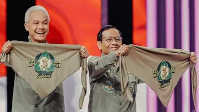 Ganjar Pranowo dan Mahfud MD Pakai Kostum Ala Pecinta Alam di Debat Cawapres 2024, Ternyata Punya Makna Mendalam
